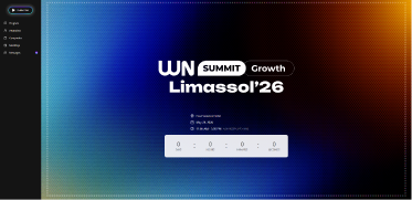 Главный экран саммита на платформе WN Hub.